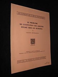 Le Problème de l'extinction des groupes étudié chez les rudistes