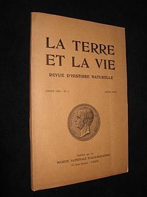 La Terre et la Vie, n° 2, année 1958, avril-juin