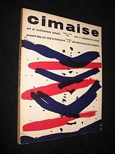 Cimaise, art et architecture actuels, 9e année, n° 58, mars-avril 1962