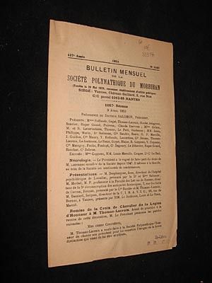 Bulletin mensuel de la société polymathique du Morbihan, 127e année, n°1167