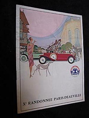 Xe randonnée Paris-Deauville (samedi 9, dimanche 10, lundi 11 octobre 1976)