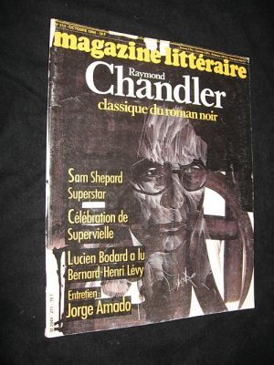 Magazine littéraire n°211 : Raymond Chandler, classique du roman noir