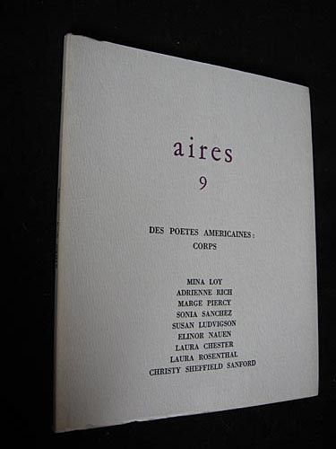 Aires 9 : Des poètes américaines : corps