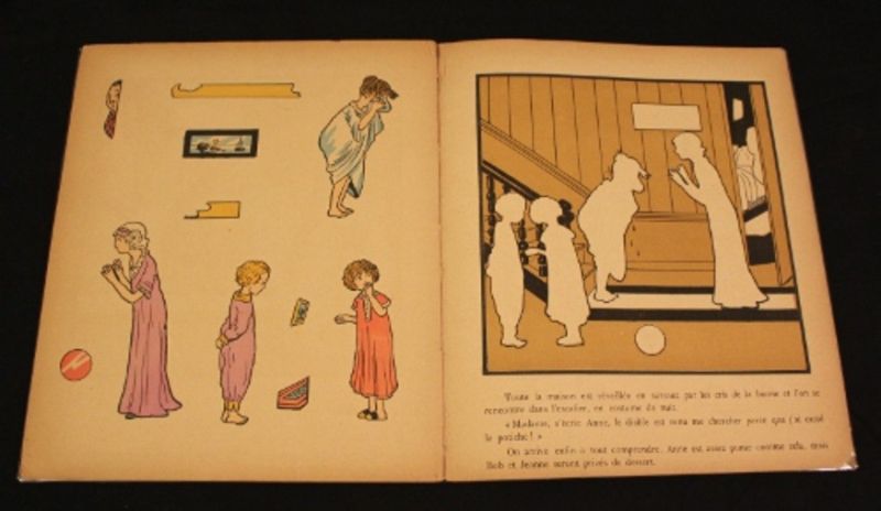 Le méchant diable - Histoire à découper et à coller