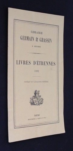 Livres d'étrennes 1882, extrait du catalogue général