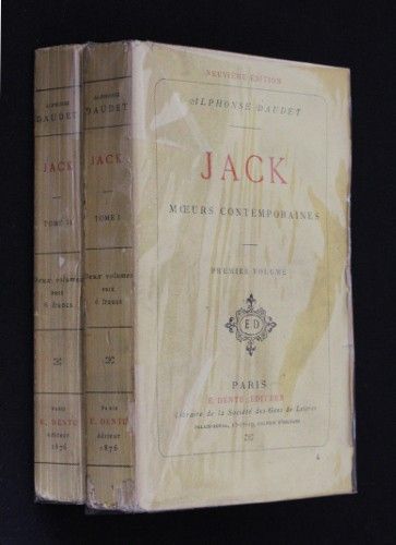 Jack, moeurs contemporaines (2 volumes)