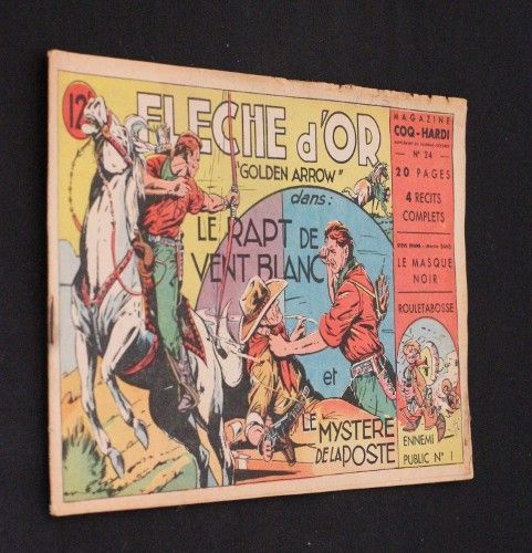 Magazine Coq-Hardi n°24 : Golden arrow, le rapt de vent blanc et le mystère de la poste
