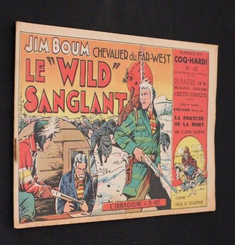 Magazine Coq-Hardi n°42 : Jim Boum, chevalier du Far-West : Le 'Wild' sanglant