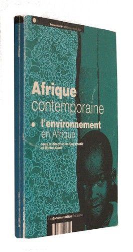Afrique contemporaine n°161 : l'environnement en Afrique