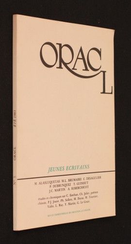Oracl, jeunes écrivains