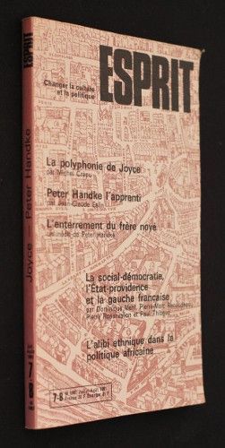 Esprit (changer la culture et la politique) n°55/56
