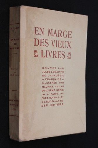 En marge des vieux livres