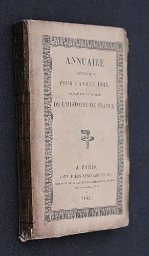 Annuaire historique pour l'année 1843