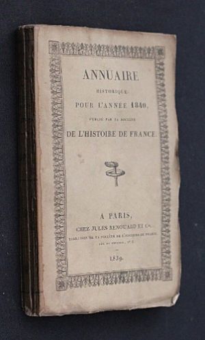 Annuaire historique pour l'année 1840