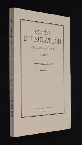 Société d'émulation des Côtes d'Armor, Histoire et archéologie, tome CXXVI (mémoires de l'année 1997)