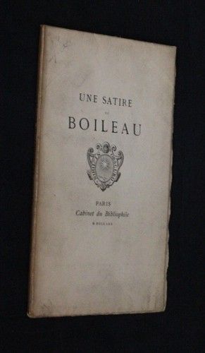 Une satire de Boileau