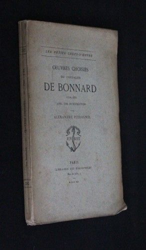 Oeuvres choisies du Chevalier de Bonnard
