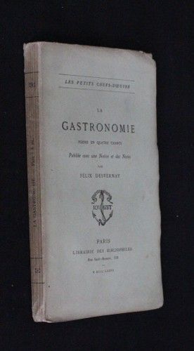 La gastronomie, poëme en quatre chants