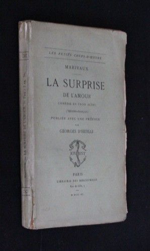La surprise de l'amour, comédie en trois actes