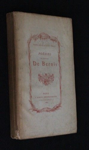 Poésies diverses du cardinal De Bernis