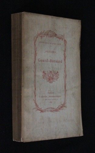 Poésies diverses de Gentil-Bernard