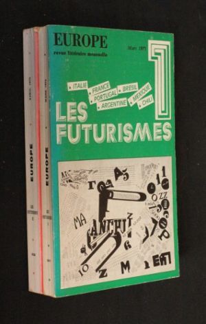 Europe n°551-552 : Les futurismes (2 volumes)