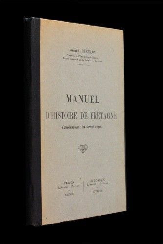 Manuel d'histoire de Bretagne (enseignement du second degré)
