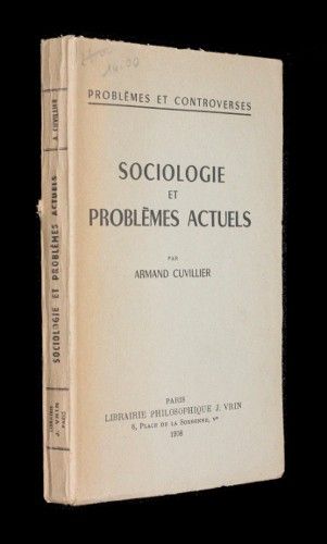Sociologie et problèmes actuels