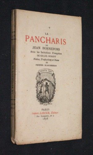 La Pancharis de Jean de Bonnefons, avec des Imitations Françoises de Gilles Durant