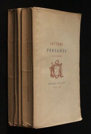 Lettres persanes (2 volumes)