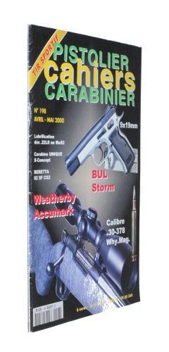 Cahiers Pistolier Carabinier n°198 (avril-mai 2000)