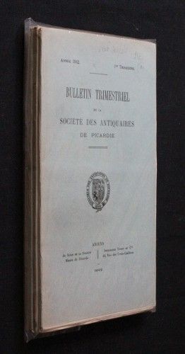 Bulletin trimestriel de la Société des Antiquaires de Picardie, année 1942, année complète