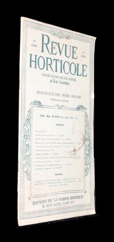 Revue horticole, 118e année, n°2129, mai 1946