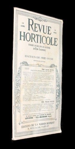 Revue horticole, 118e année, n°212, janvier 1946