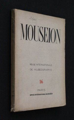 Mouseion volume 16, n°IV