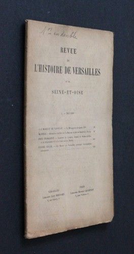Revue de l'histoire de Versailles et de Seine-et-Oise, n°2