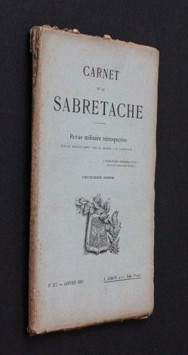 Carnet de la Sabretache (revue militaire rétrospective), n°217, 2e série