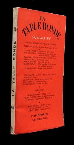 La Table Ronde n°158