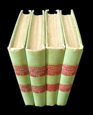 Répertoire général du théâtre français composé des tragédies, comédies et drames des auteurs du premier et du second ordre. Voltaire (4 volumes)
