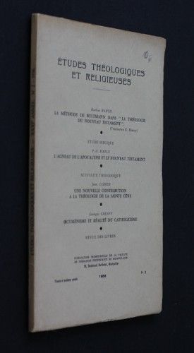 Etudes théologiques et religieuses n°2 (1956)