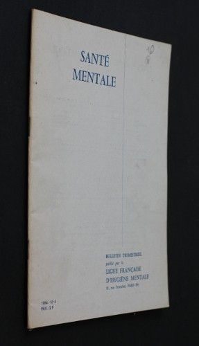 Santé mentale n°4, 1964