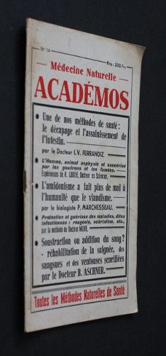 Académos (médecine naturelle) n°14