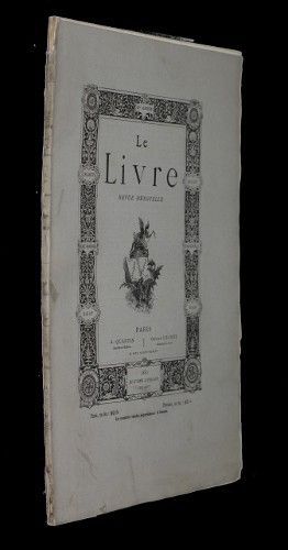 Le livre, revue mensuelle, 2e année, 8e livraison, 10 août 1881