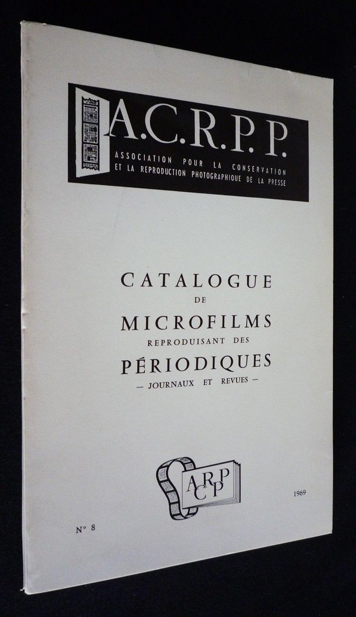 Catalogue de microfilms reproduisant des périodiques