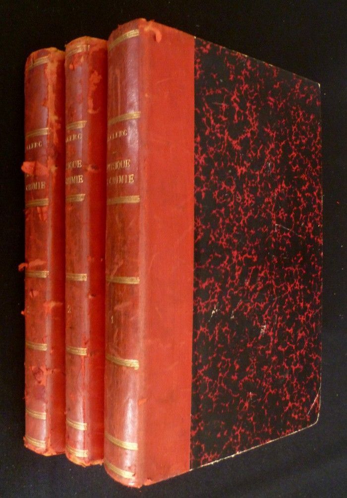 Physique et chimie populaires (3 volumes)