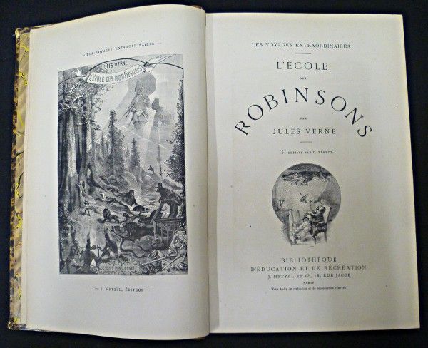 L'école des Robinsons, suivi du Rayon-vert