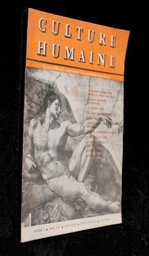 Culture humaine n°3, mars 1955 (XVIIe année)