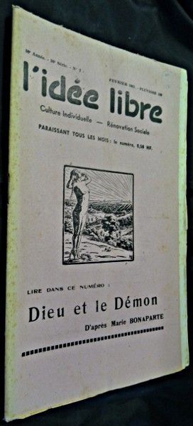 L'idée libre, Culture individuelle - Rénovation sociale, février 1961