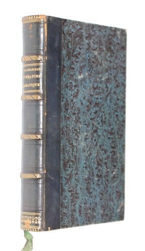 Cours de littérature dramatique, ou De l'usage des passions dans le drame, tome Ier