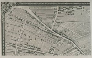 Plan Turgot - Planche n° 1 - Partie du Faubourg Saint-Antoine, n°3711